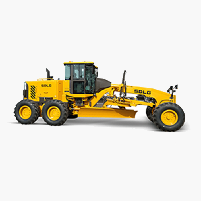SDLG G9190H motor grader on the India Roads Conclave 2026 stand